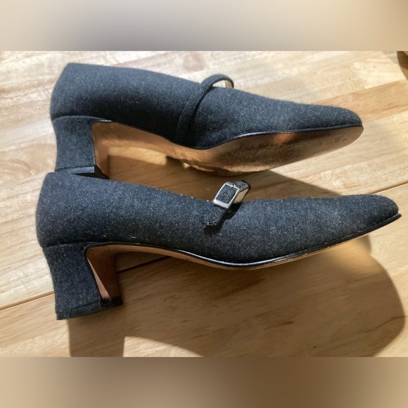 Talbots Mary Jane style shoes in size 8M. Dark grey/black color. EUC - Picture 4 of 10